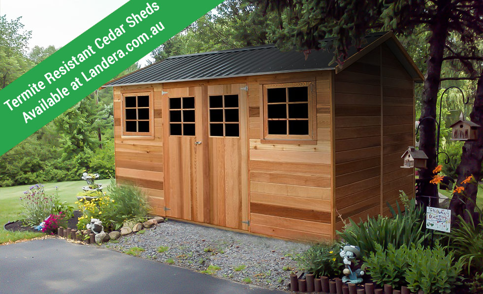 Are Cedar Sheds Termite Resistant? - Sydney Garden Products