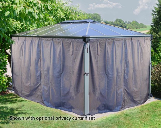 Martinique_4300_Gazebo_Palram_8302_Curtains1