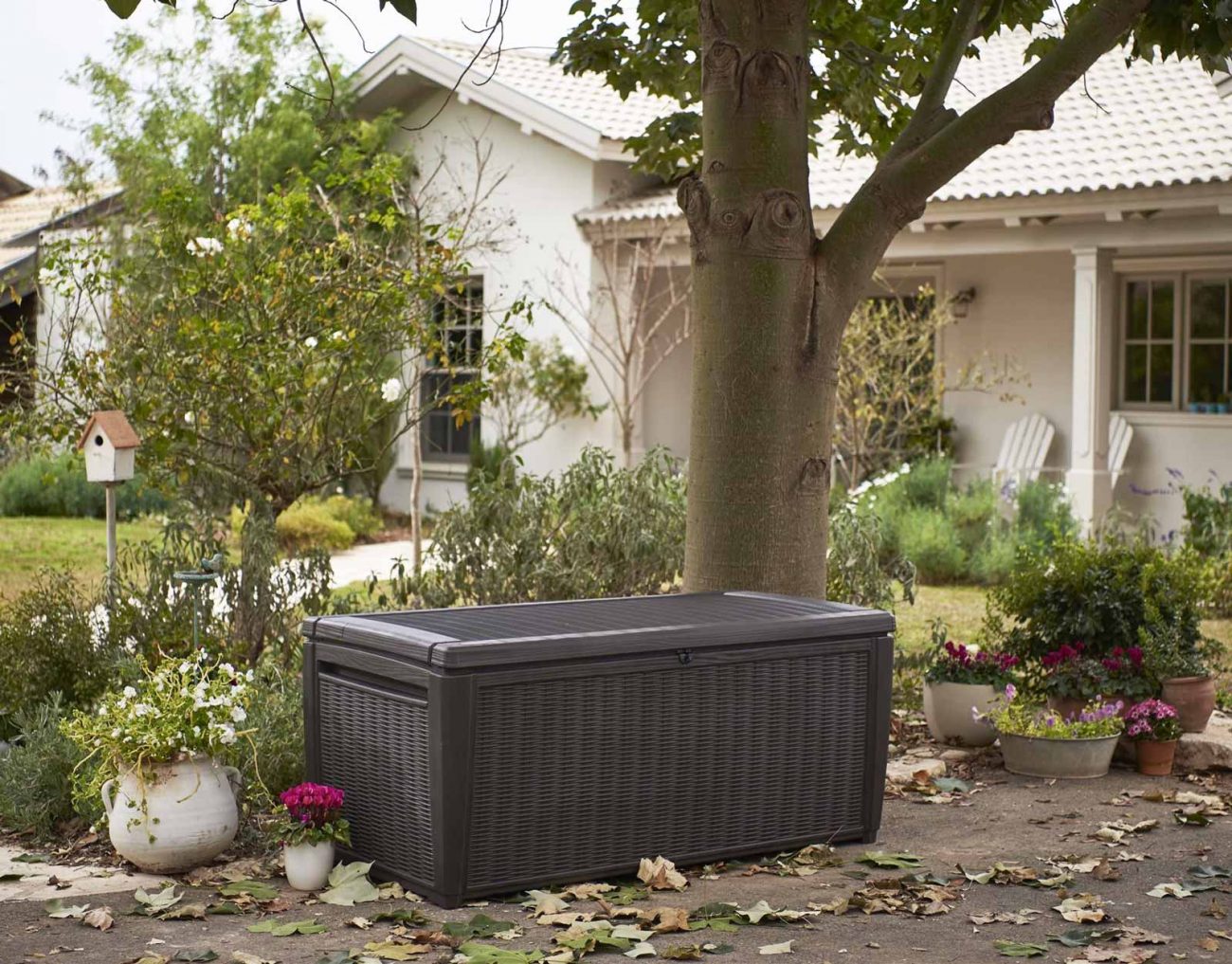 KETER SUMATRA DECK BOX 511L BROWN Sydney Garden Products