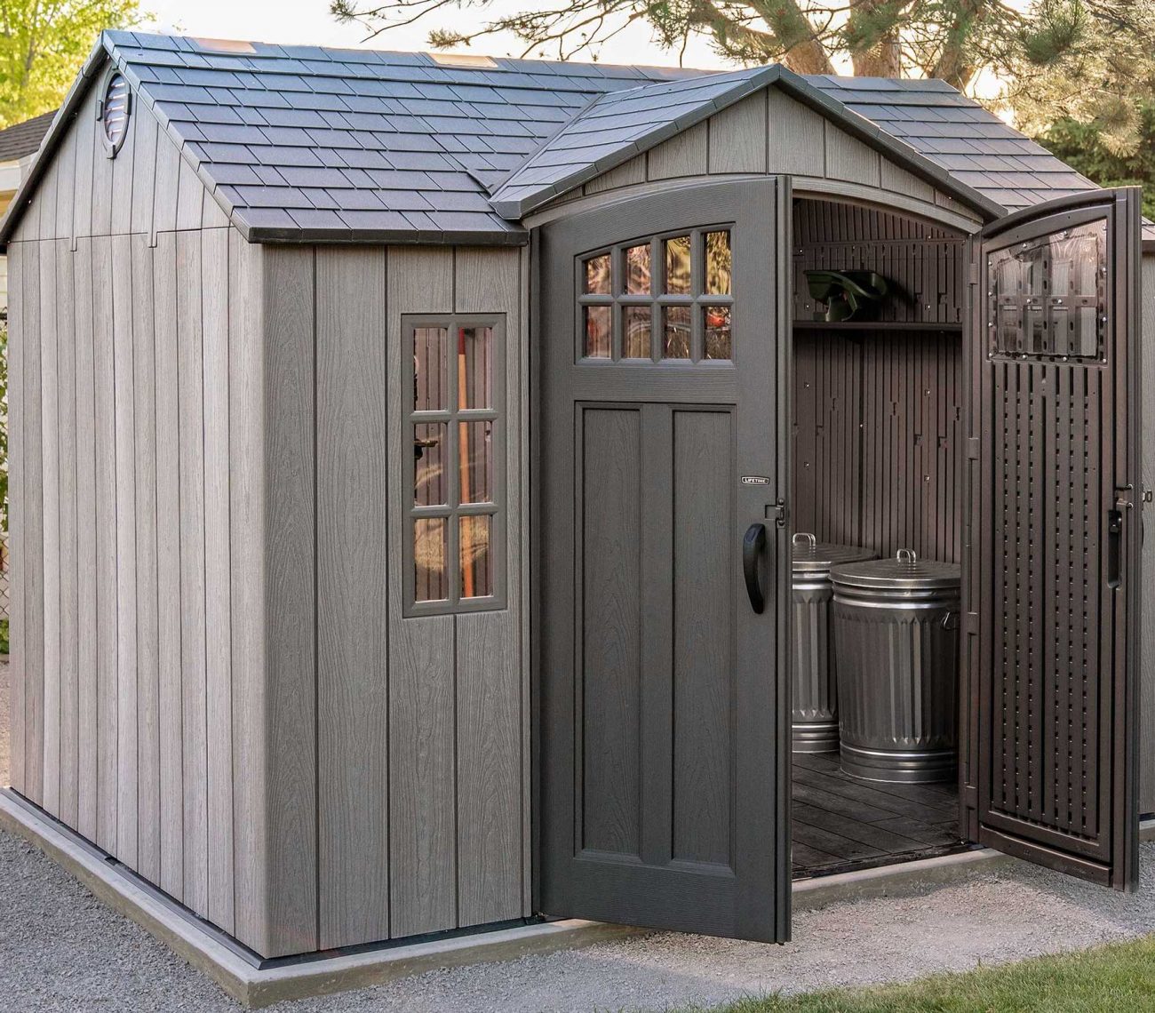 LIFETIME 10' x 8' GARDEN SHED 3mx2.4m 3585 Sydney Garden Products