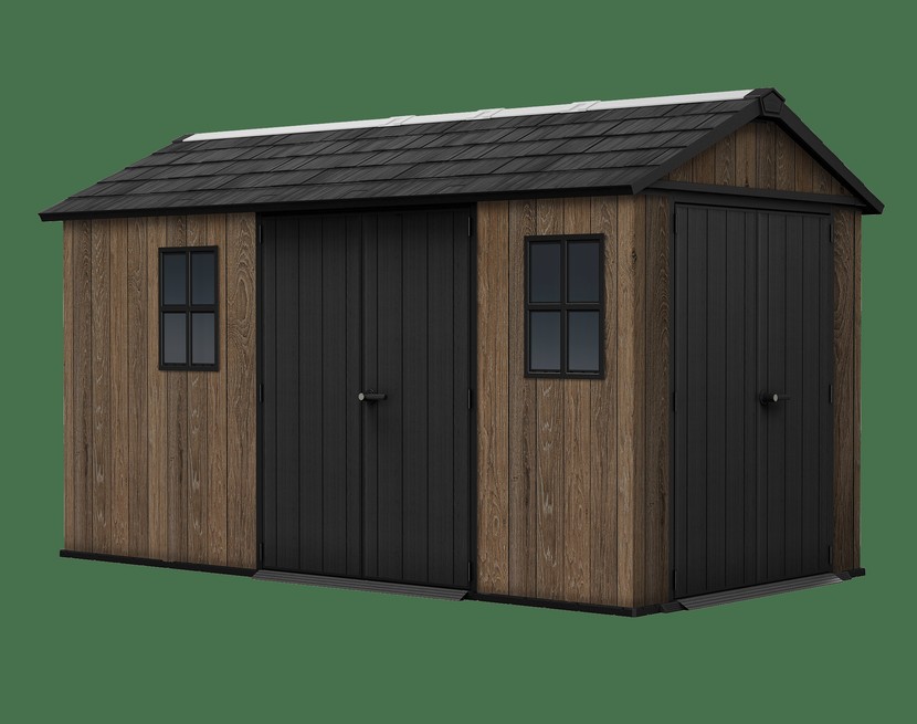 PRE ORDER: OCT. – Keter Apex Double Door Shed 7.5×13 (2.3 x 4.0m)