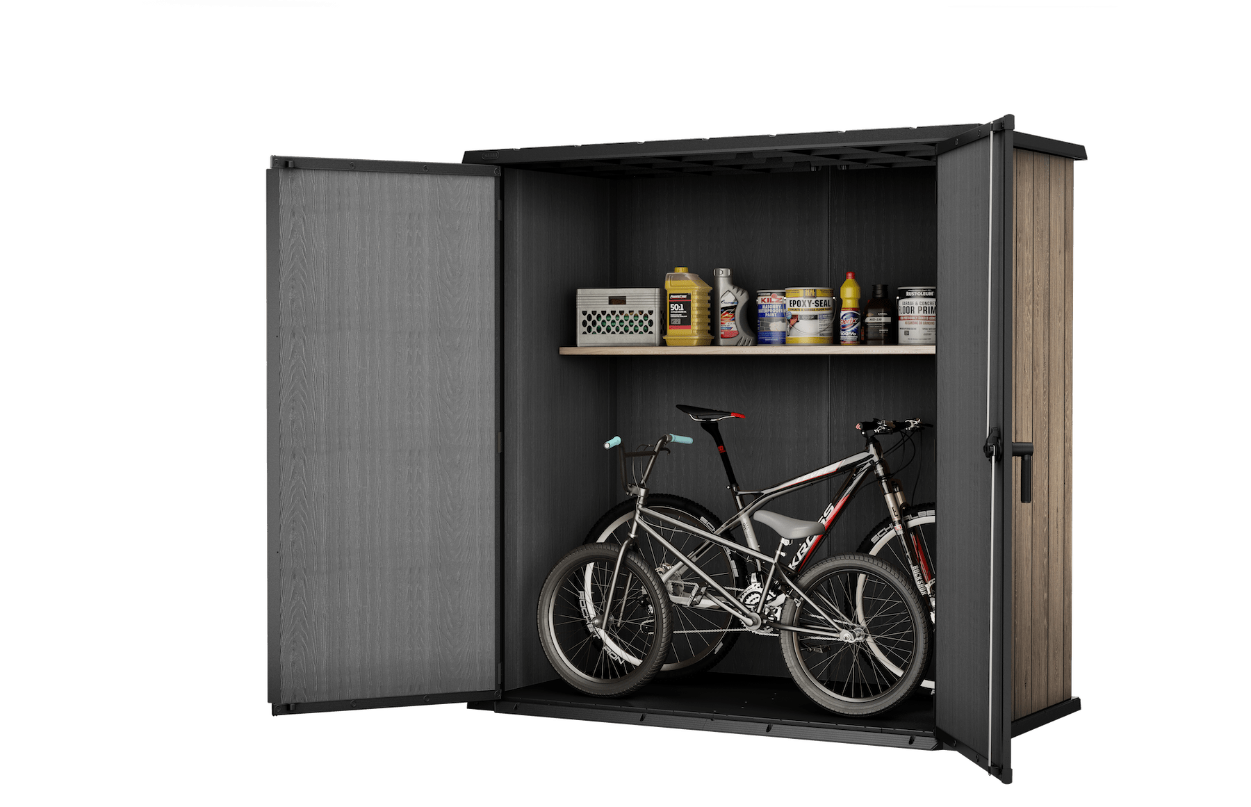 Keter_OCT_2025_Vertical_extra_lurg_Embosing_Gray_Open_doors_bicycle_props_StandAlone_render__Ashwood-1.png
