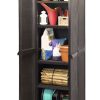KETER RATTAN STYLE UTILITY CABINET